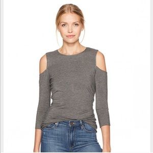 Bailey 44 adorable cold shoulder top